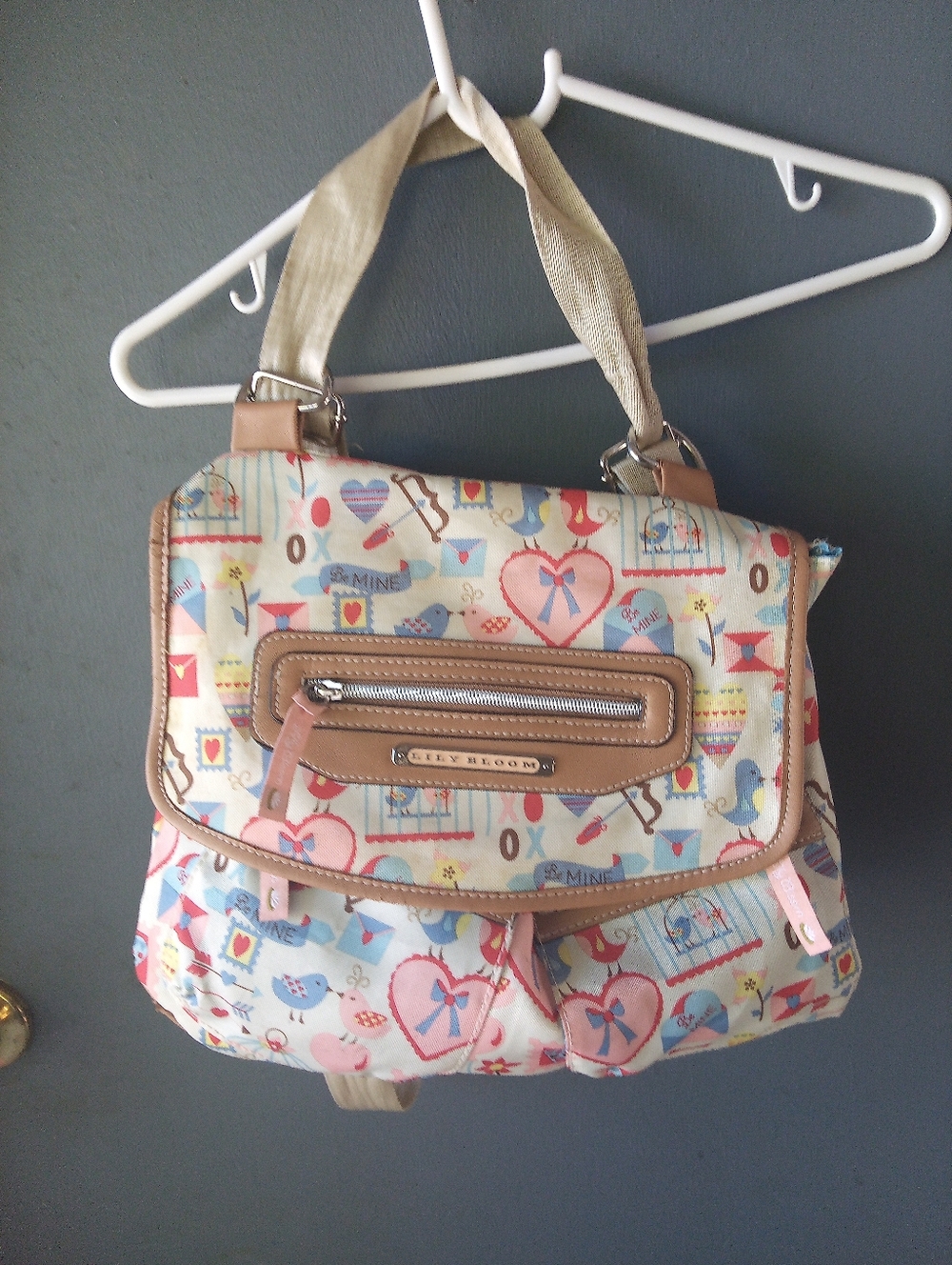 ❤️ Lily Bloom Mindy Backpack Valentine Heart Purse❤️